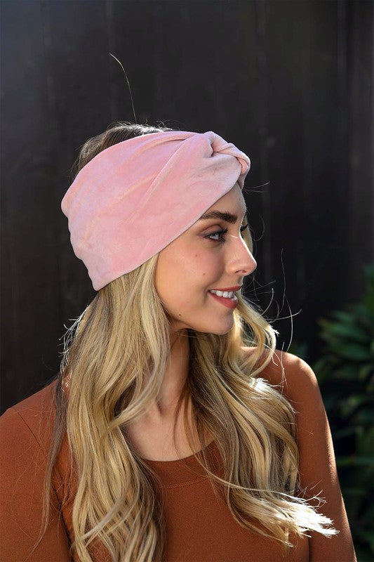 Francesca Twisted Velvet Headband | Multiple Colors