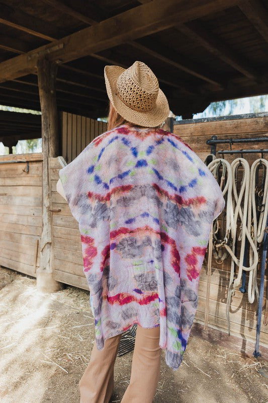 Daydream Tie-Dye Kimono