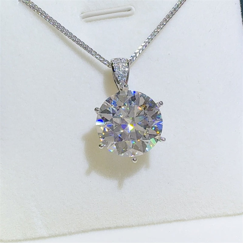 Moissanite Pendant Necklace