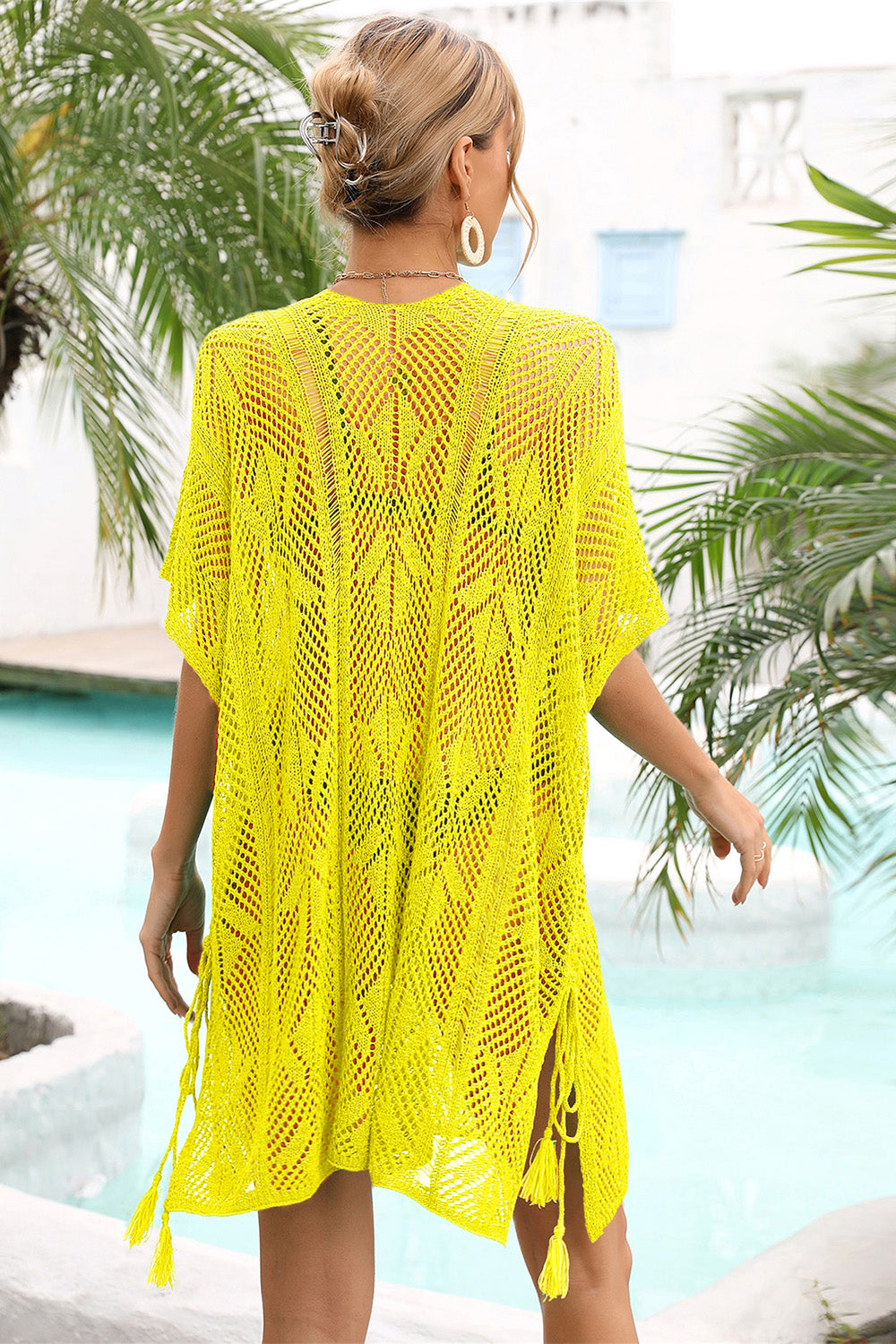Openwork Lace Knit Cover-Up | Multiple Colors