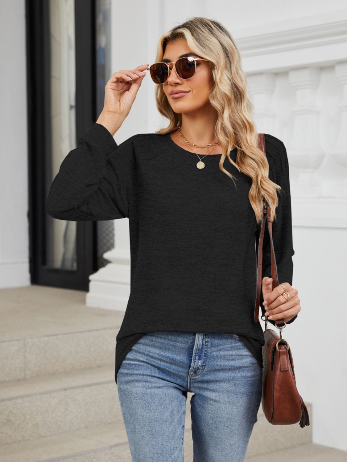 Amaris Long Sleeve Top | Multiple Colors