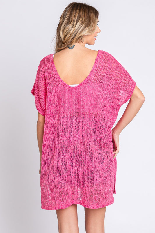 Amari Knit Cover-Up Dress