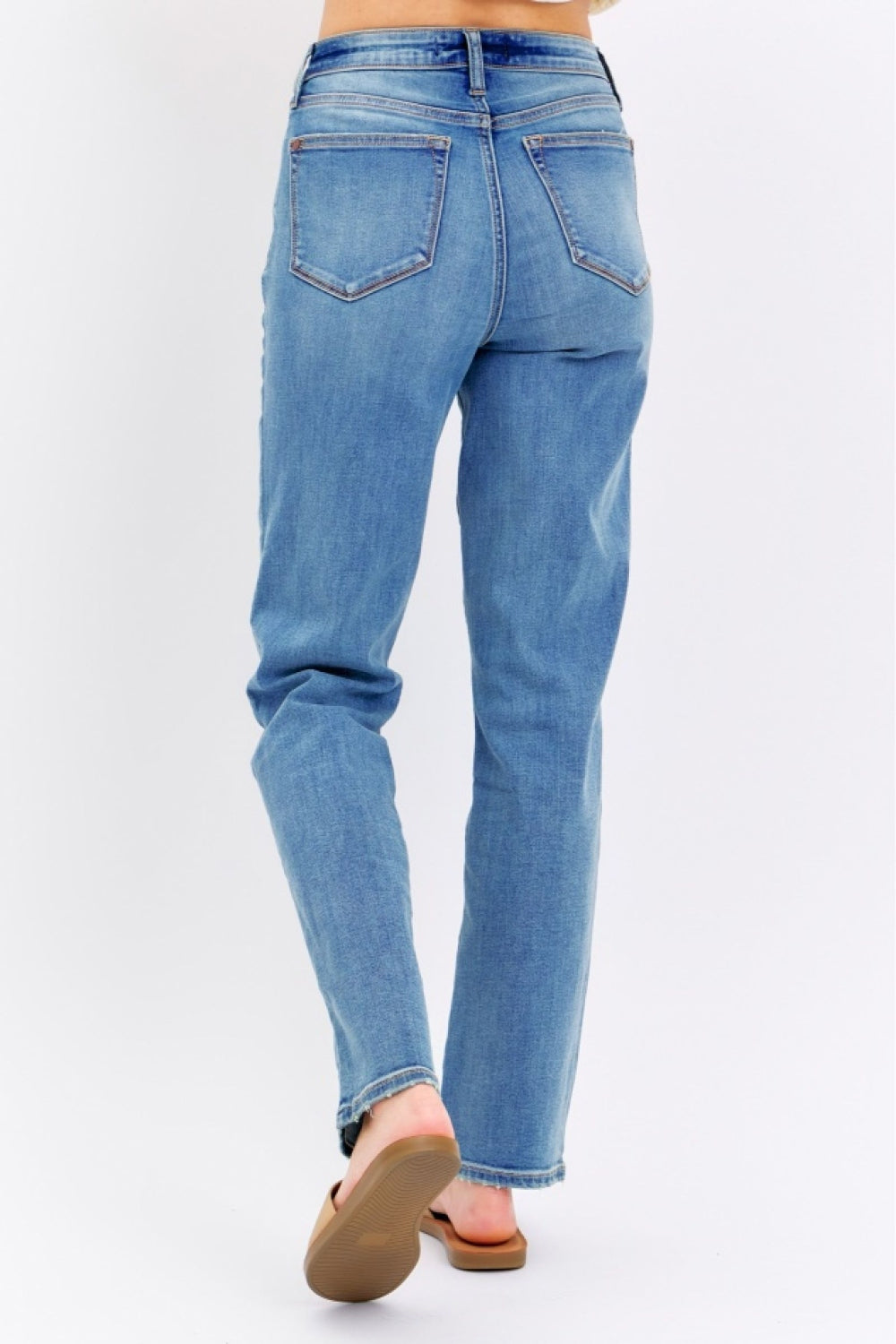 Amayah High-Waist Straight Jeans | Judy Blue