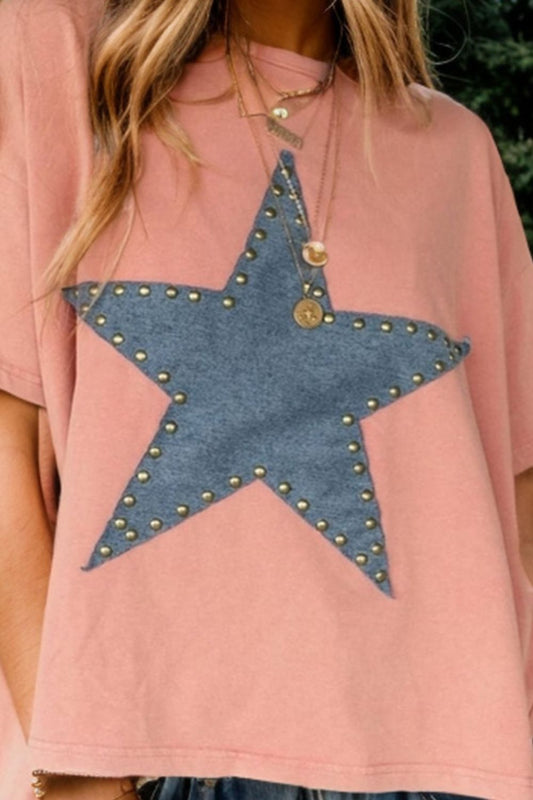 Studded Star Tee