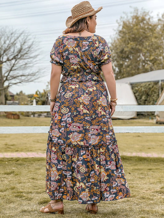 Madaleine Top & Skirt Set | Curvy