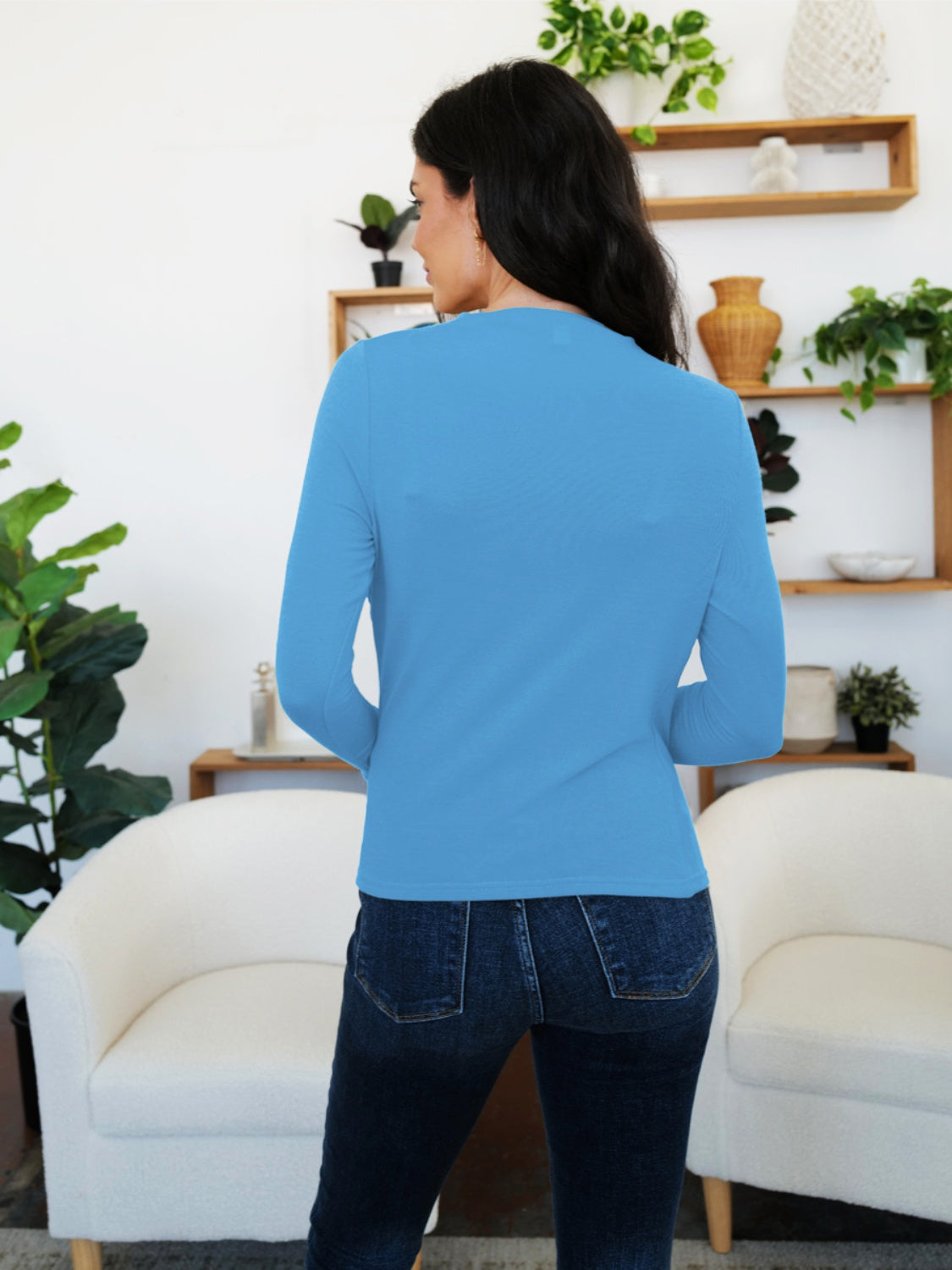 Promise Ruched Long Sleeve Top | Multiple Colors