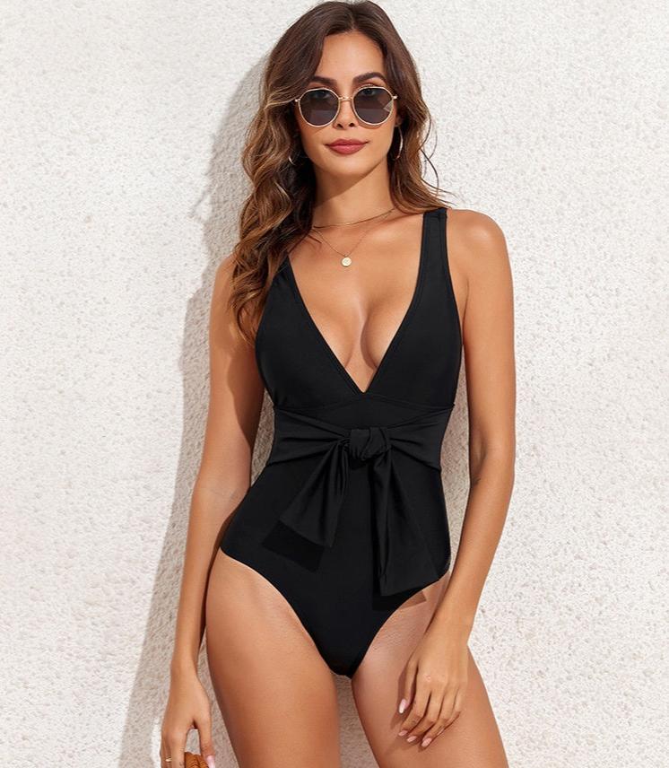 Everly Plunge One-Piece Swimsuit