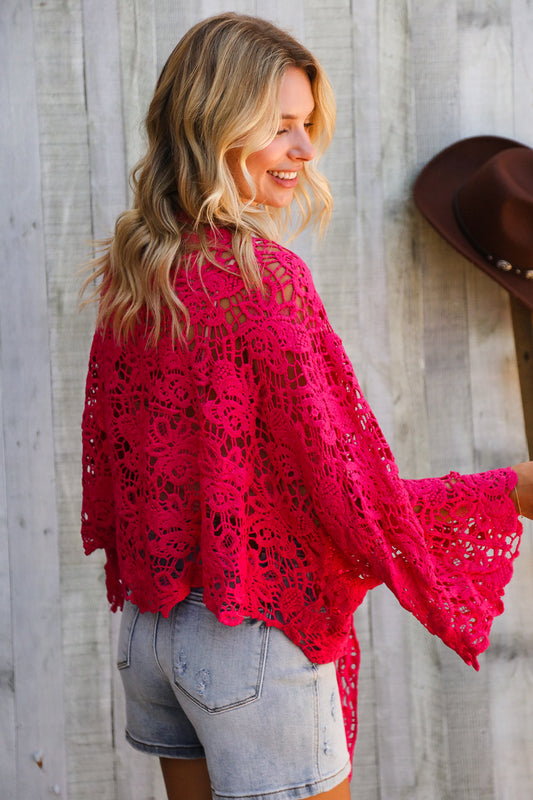 Beautiful You Crochet Cardigan