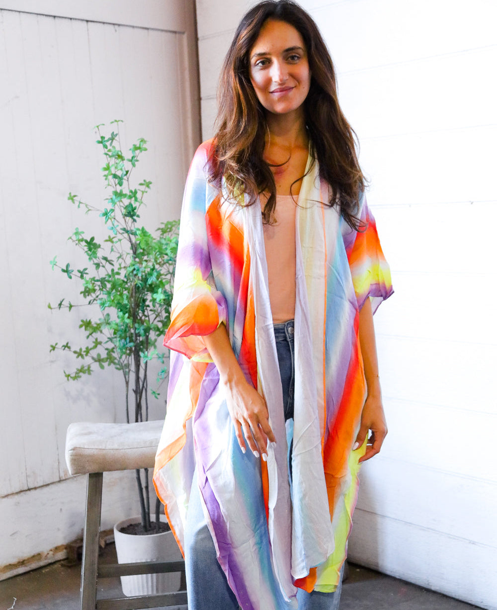 Caught in Technicolor Kimono