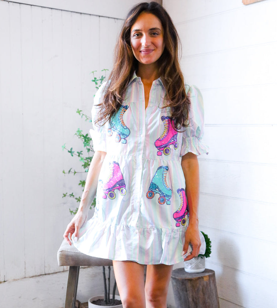 A Roller Daydream Tiered Dress