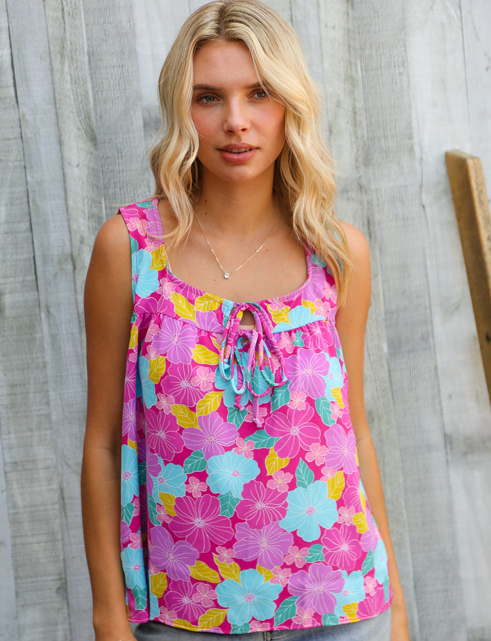 Summer Vibes Floral Top