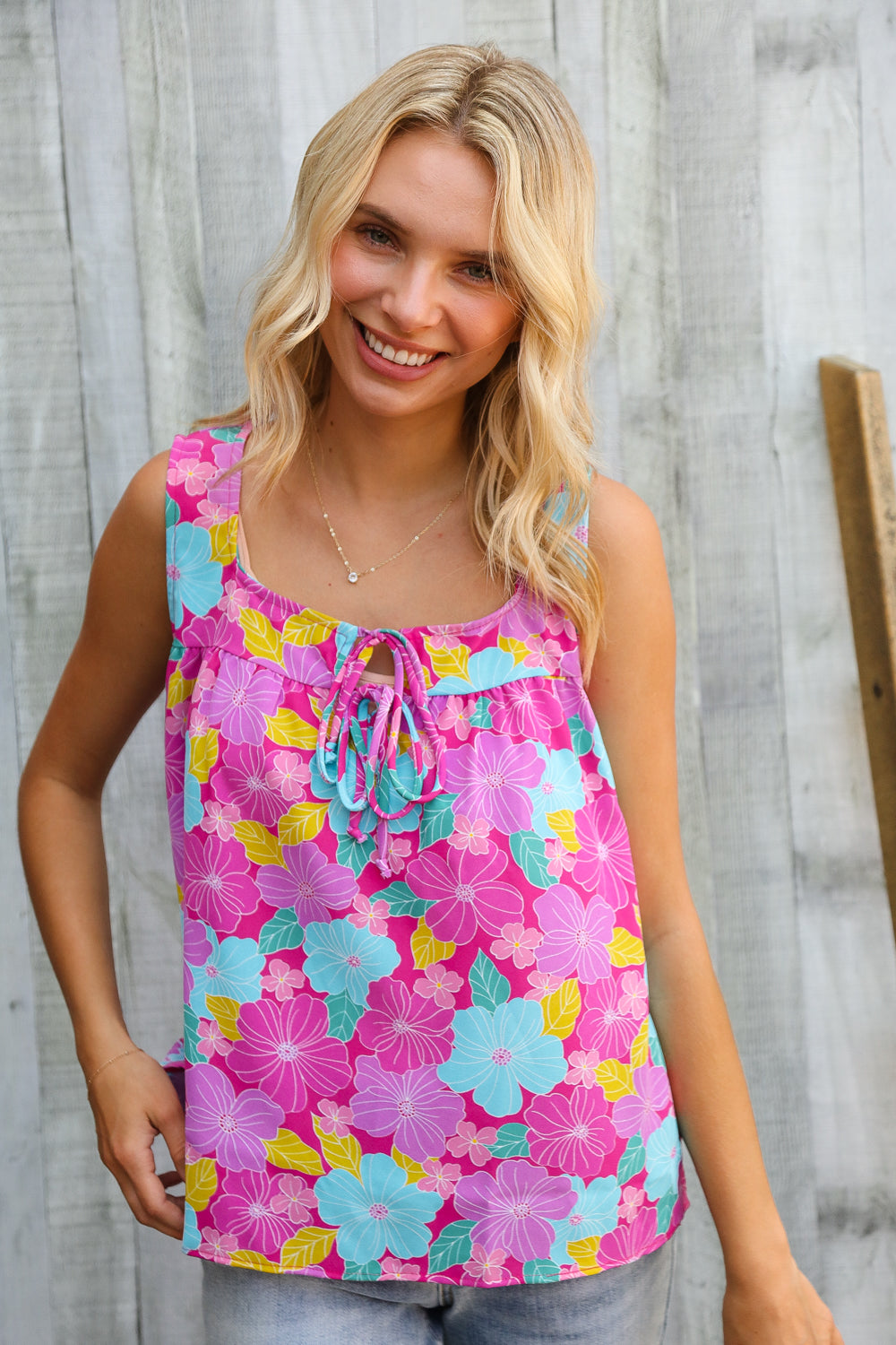 Summer Vibes Floral Top