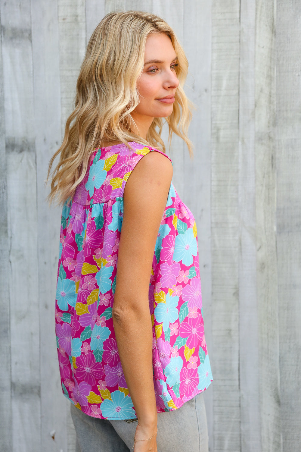 Summer Vibes Floral Top