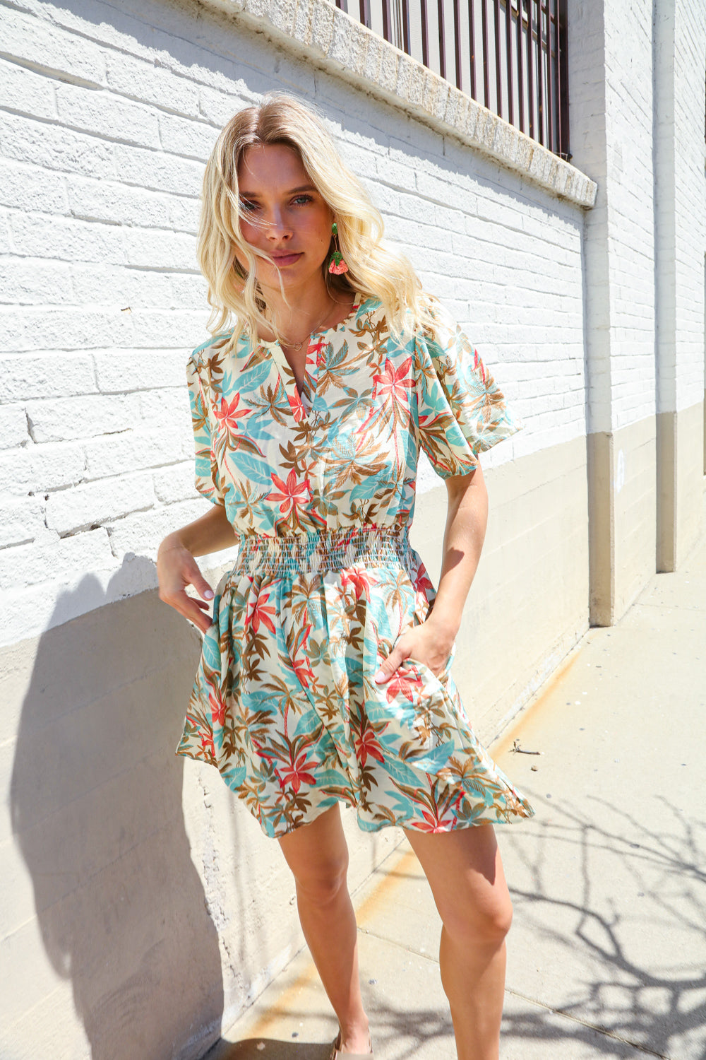 Get Whimsical Tropical Romper