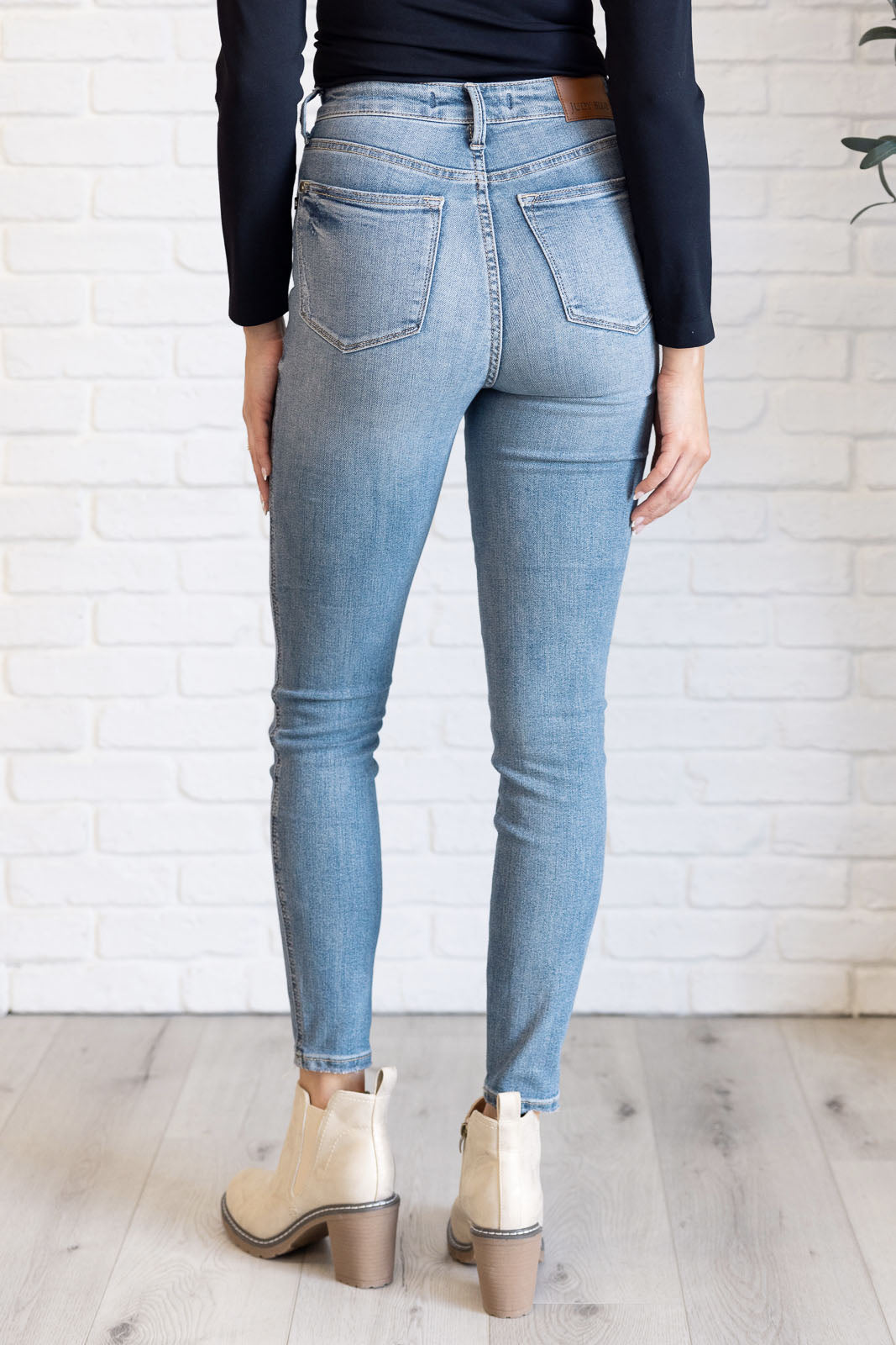 Justine High-Rise Control Top Skinny Jeans | Judy Blue
