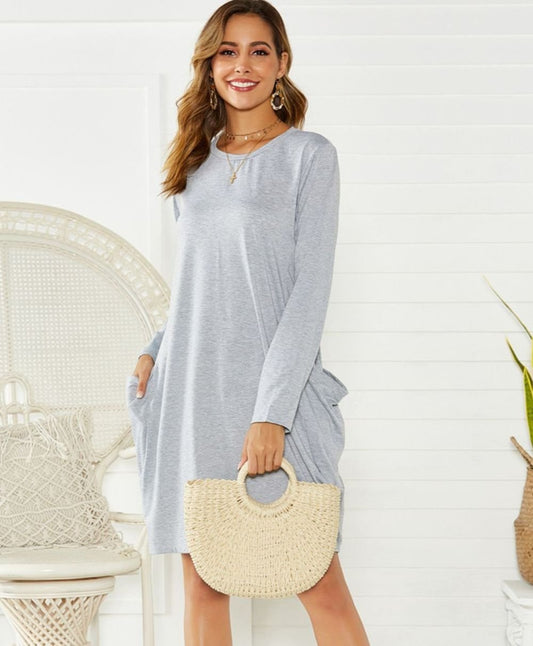 Lilyana Pocketed Dress | Multiple Colors