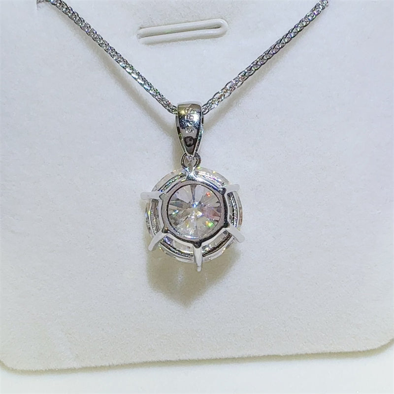 Moissanite Pendant Necklace