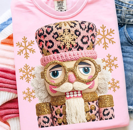 Leopard Nutcracker Graphic Tee or Sweatshirt
