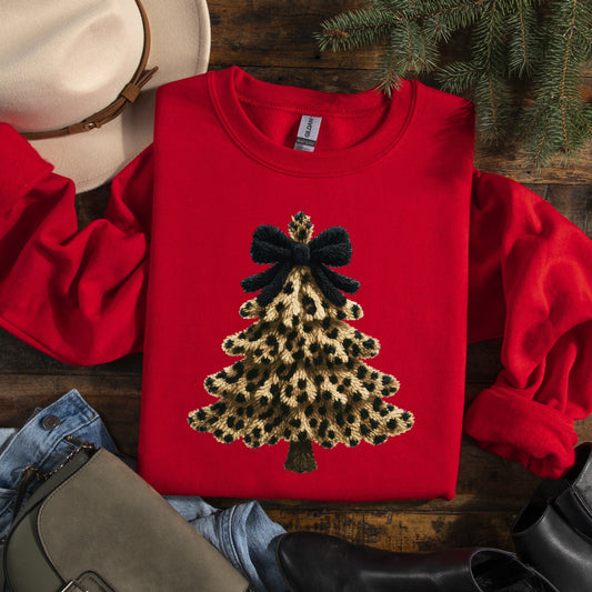 Leopard Tree Graphic Tee or Sweatshirt