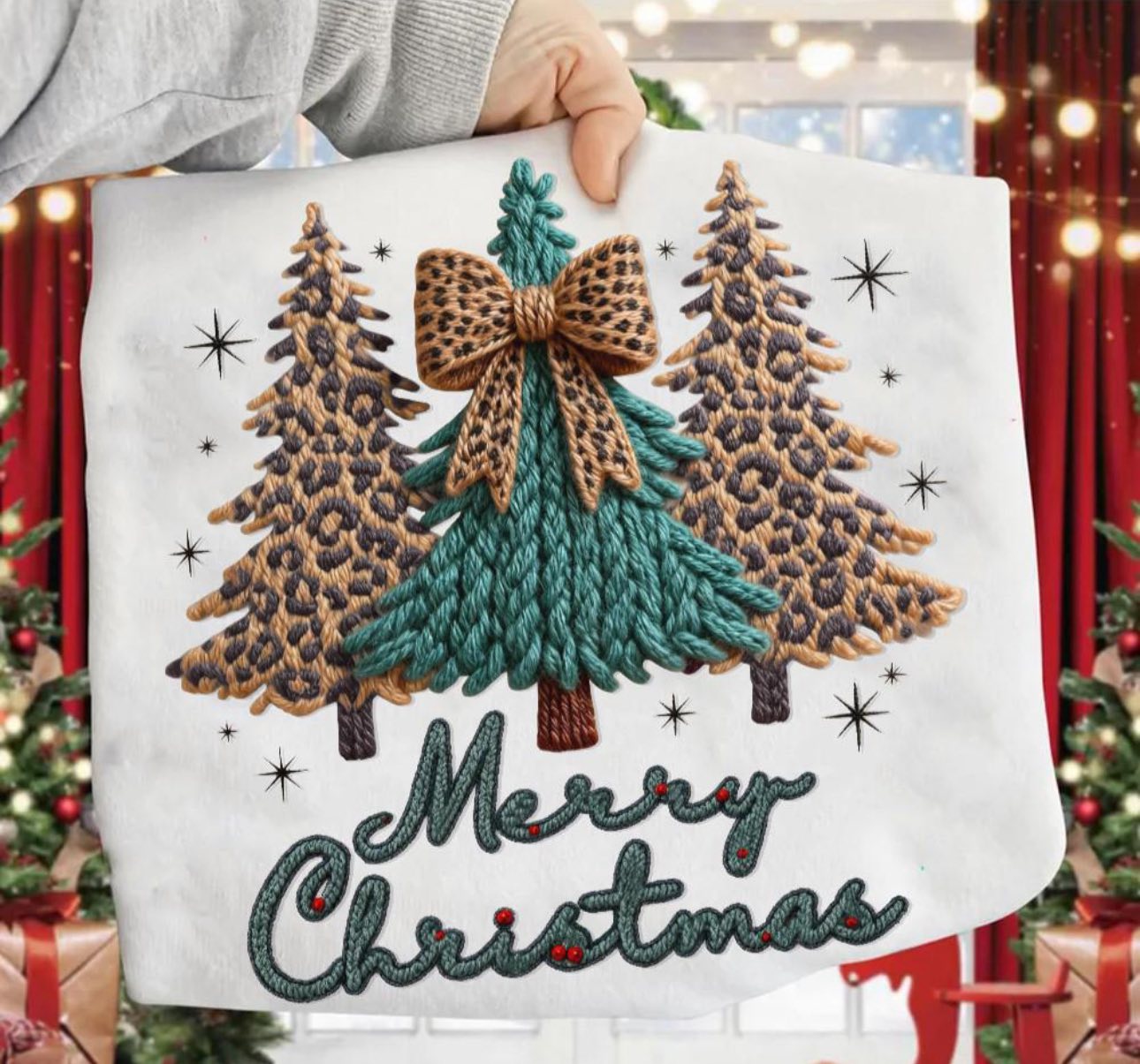 Leopard Trees Graphic Tee or Sweatshirt