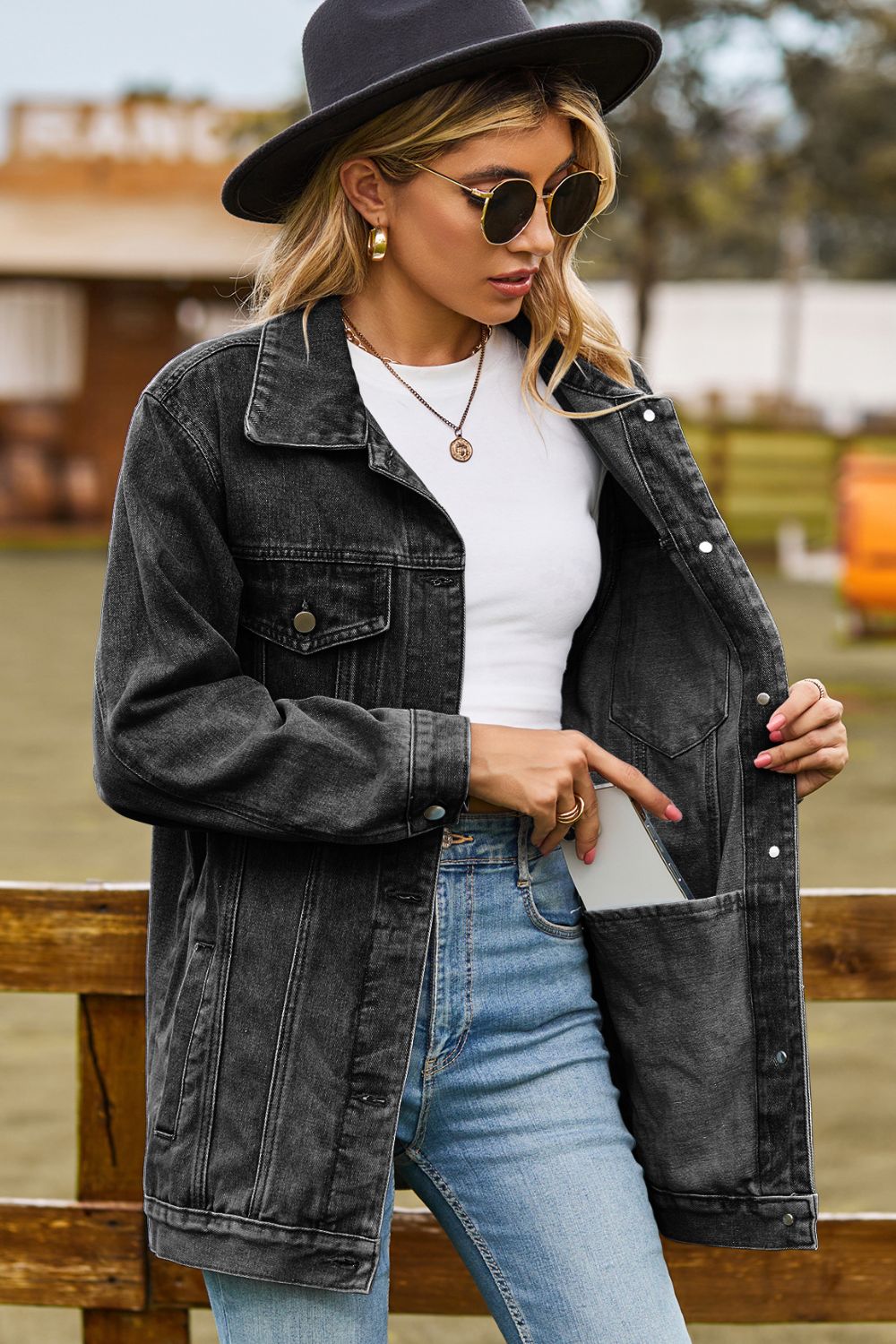 Elise Denim Jacket | Multiple Colors