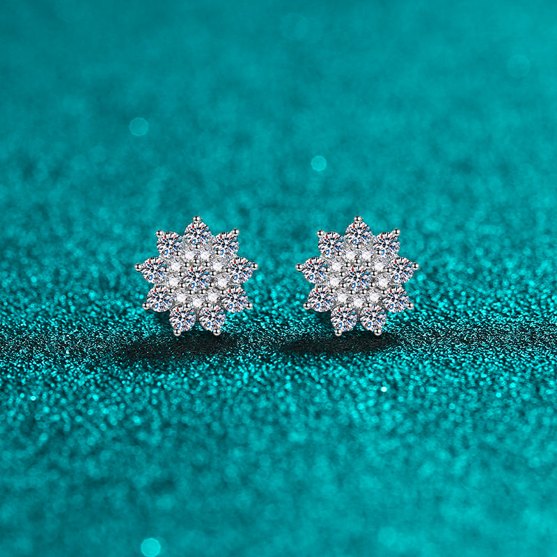 Moissanite Stud Earrings