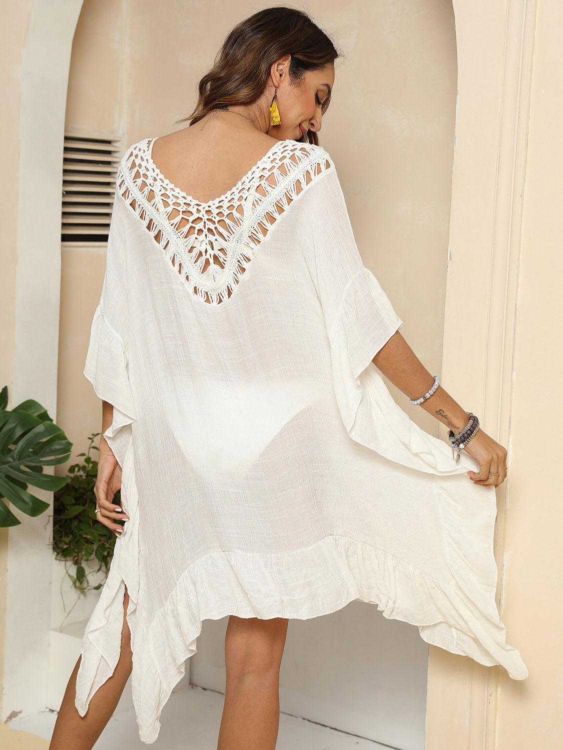 Summer Ruffled Cover-Up