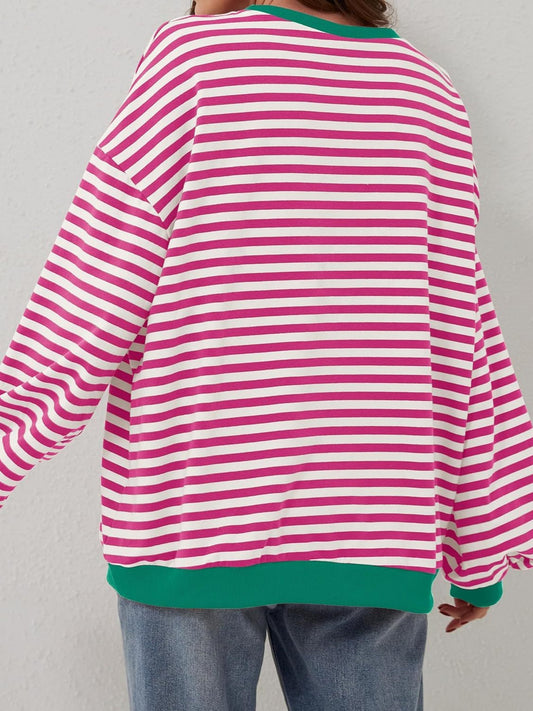 Leighton Striped Sweatshirt | Multiple Colors