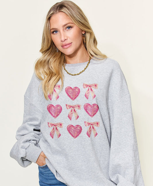 Bow & Heart Sweatshirt
