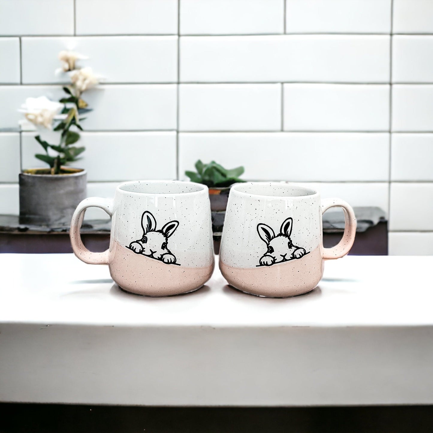 Farmhouse Bunny Love Mug | 15oz