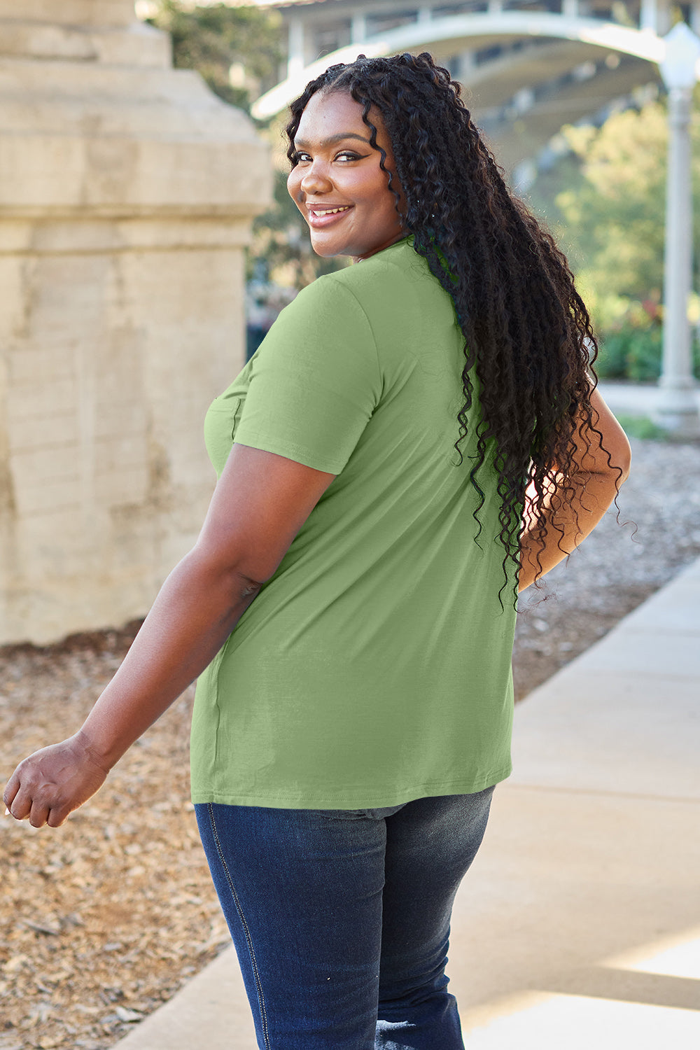 Bamboo V-Neck Top | Multiple Colors