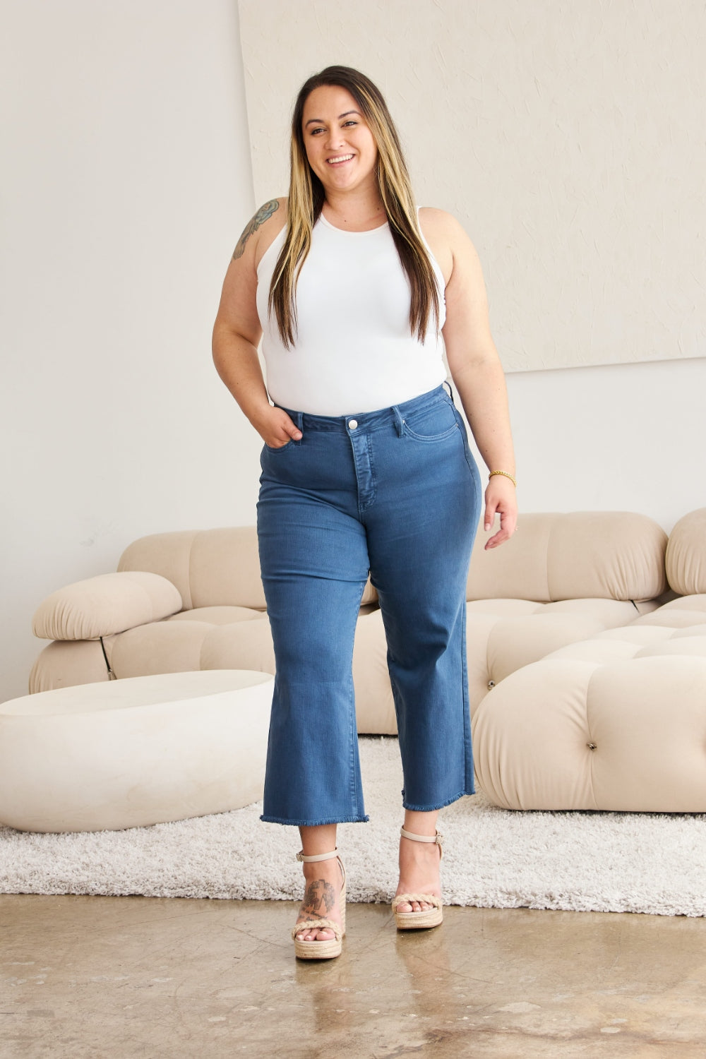 Chloe Tummy Control High-Waist Jeans | RFM