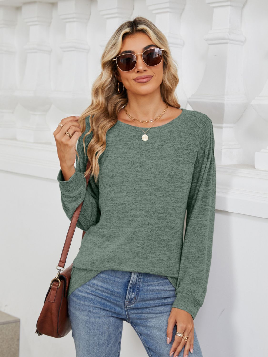 Amaris Long Sleeve Top | Multiple Colors