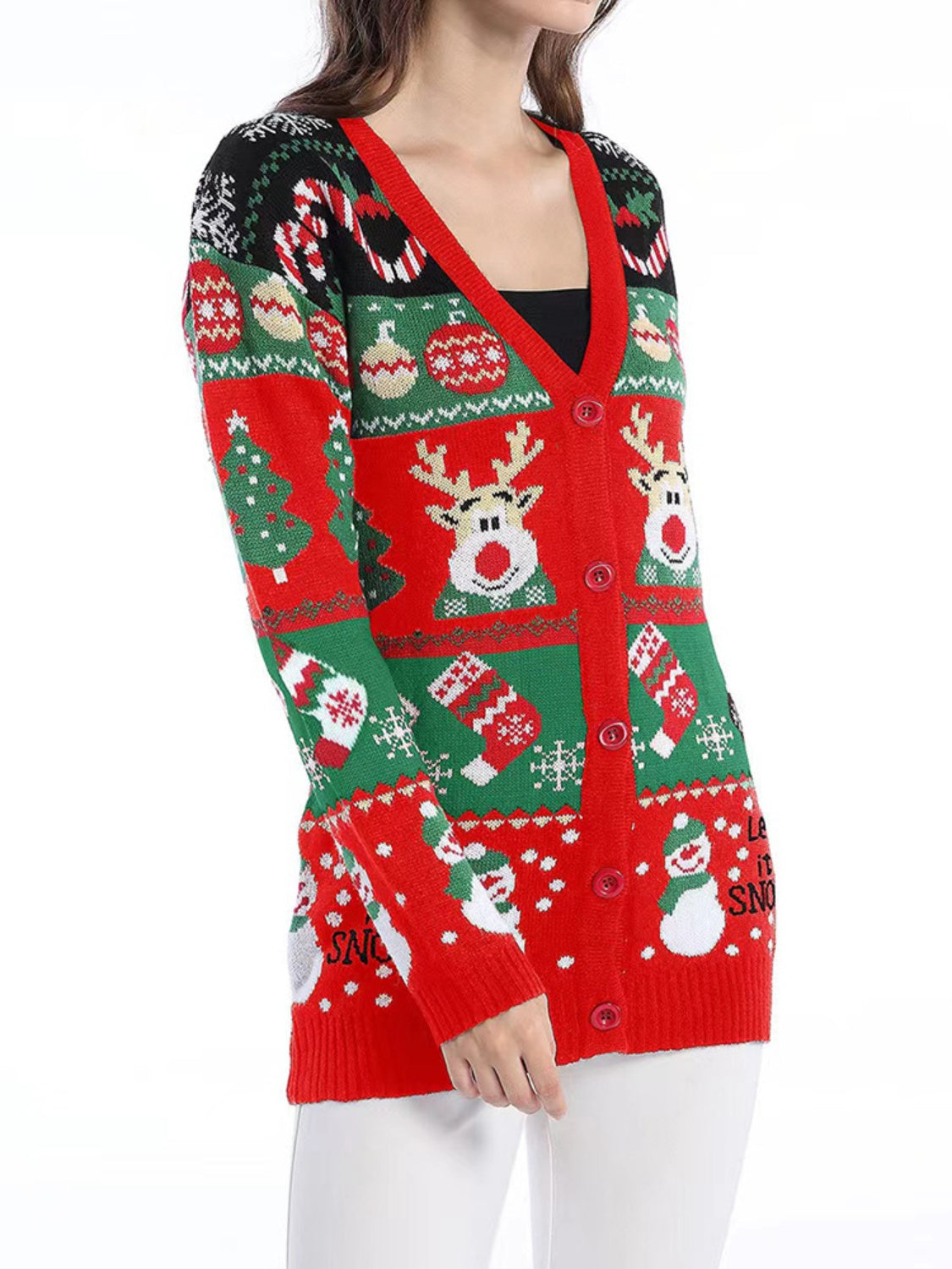 Reindeer Cardigan