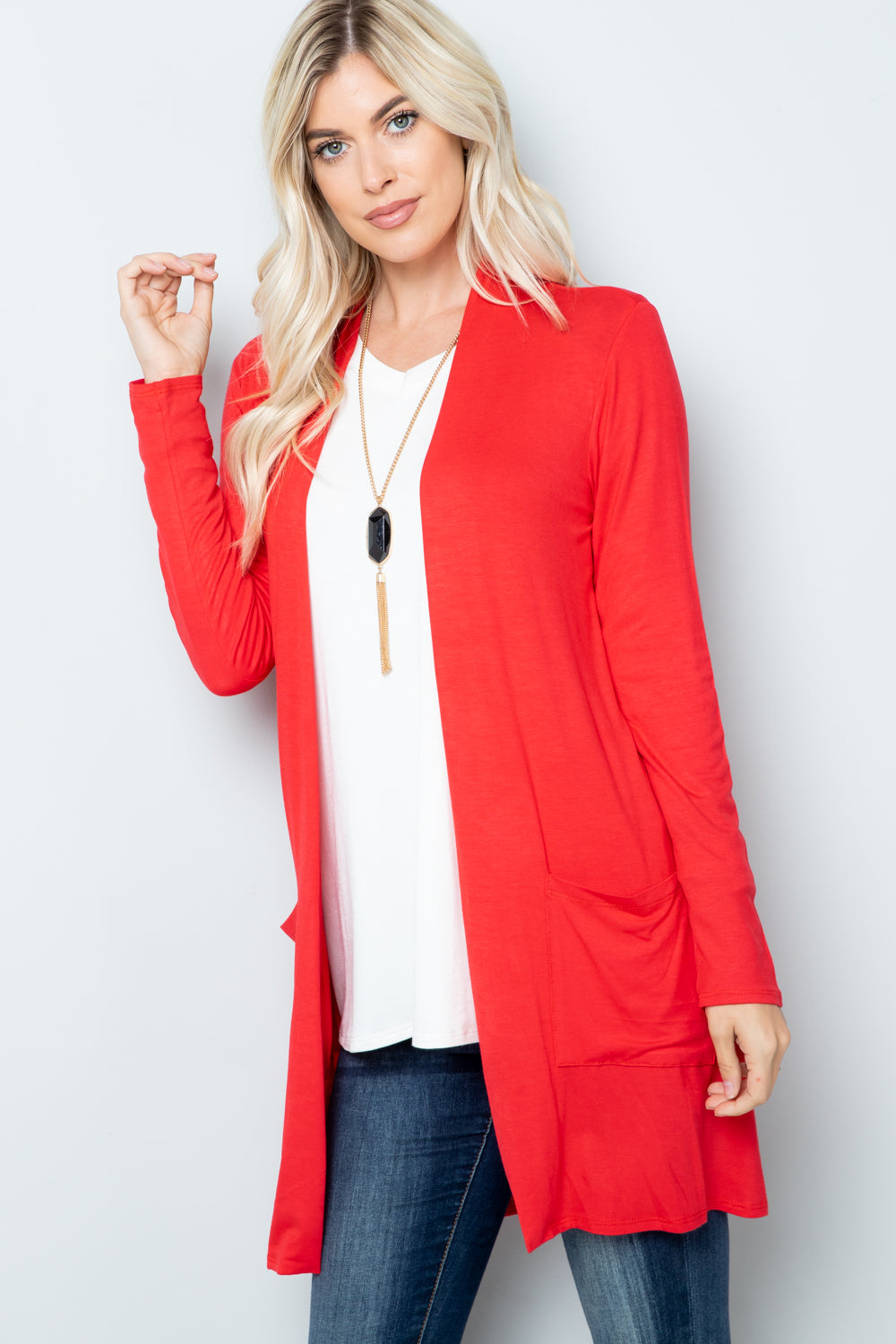 Georgina Open Front Cardigan