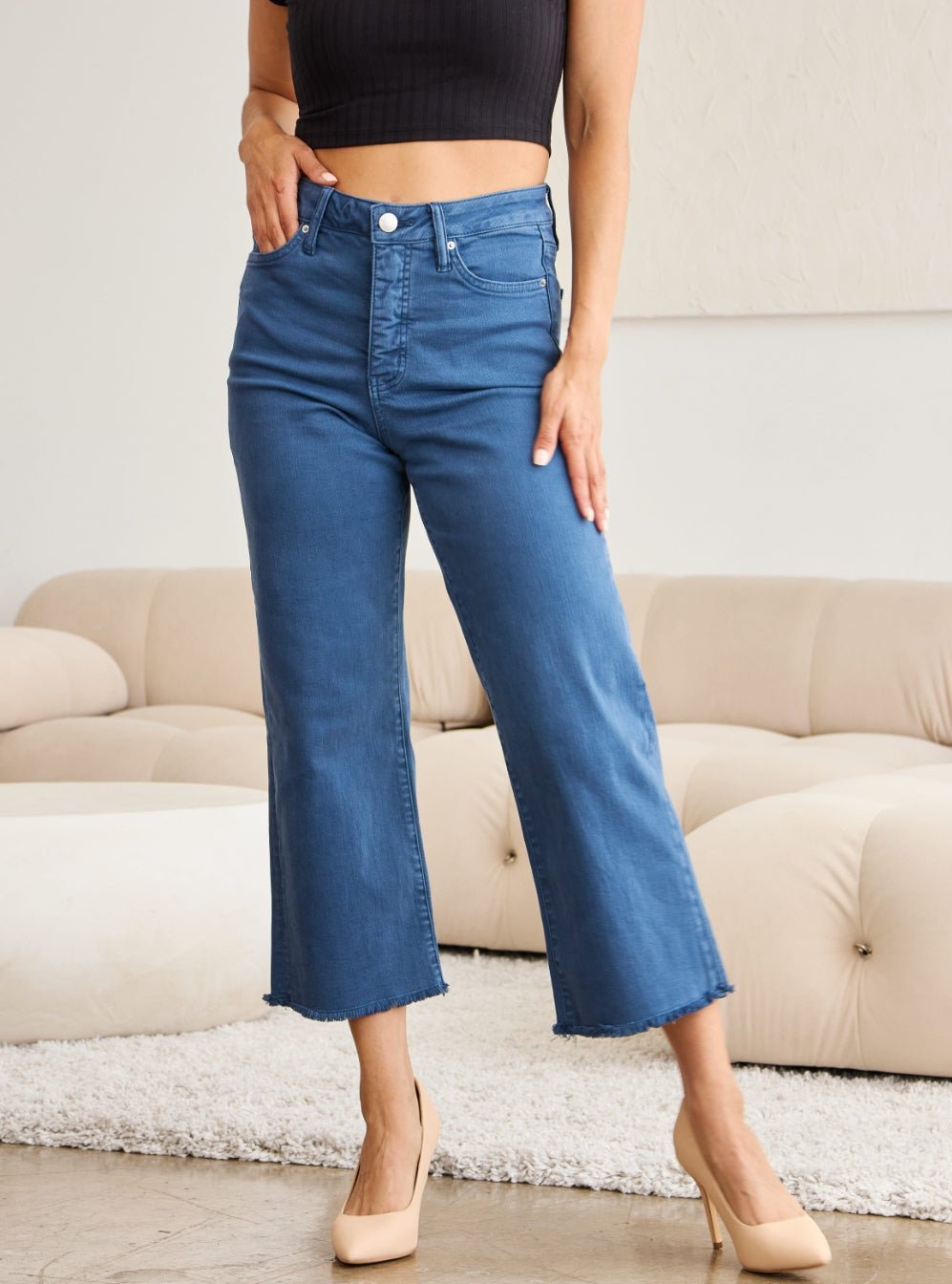 Chloe Tummy Control High-Waist Jeans | RFM