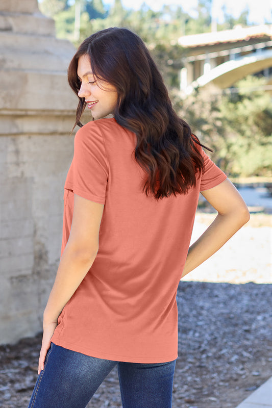 Bamboo V-Neck Top | Multiple Colors