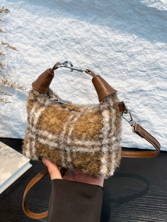 Saylor Fuzzy Mini Handbag | Multiple Colors