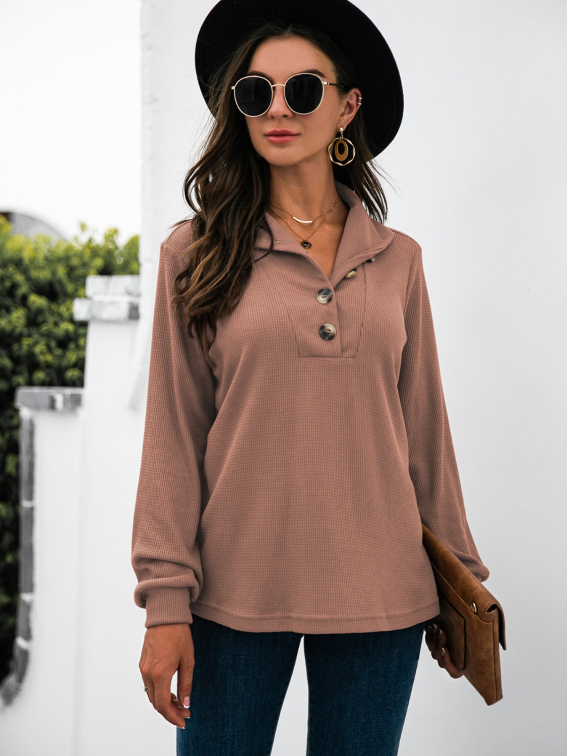 Nyra Long Sleeve Top | Multiple Colors