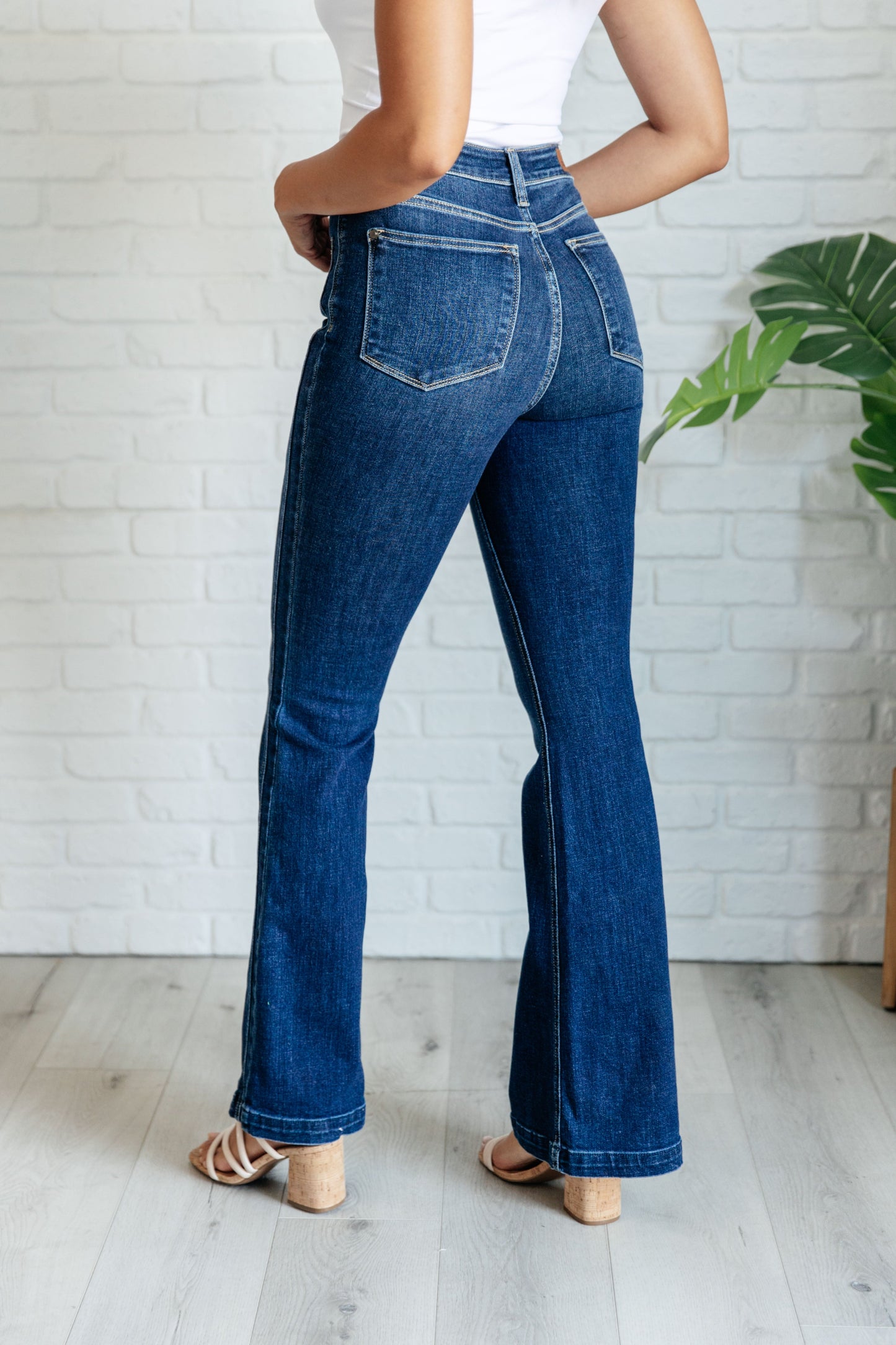 Mavis High-Rise Side Seam Flare Jeans | Judy Blue