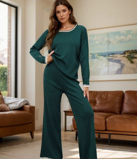 Trinity Top & Pants Sweater Set | Multiple Colors