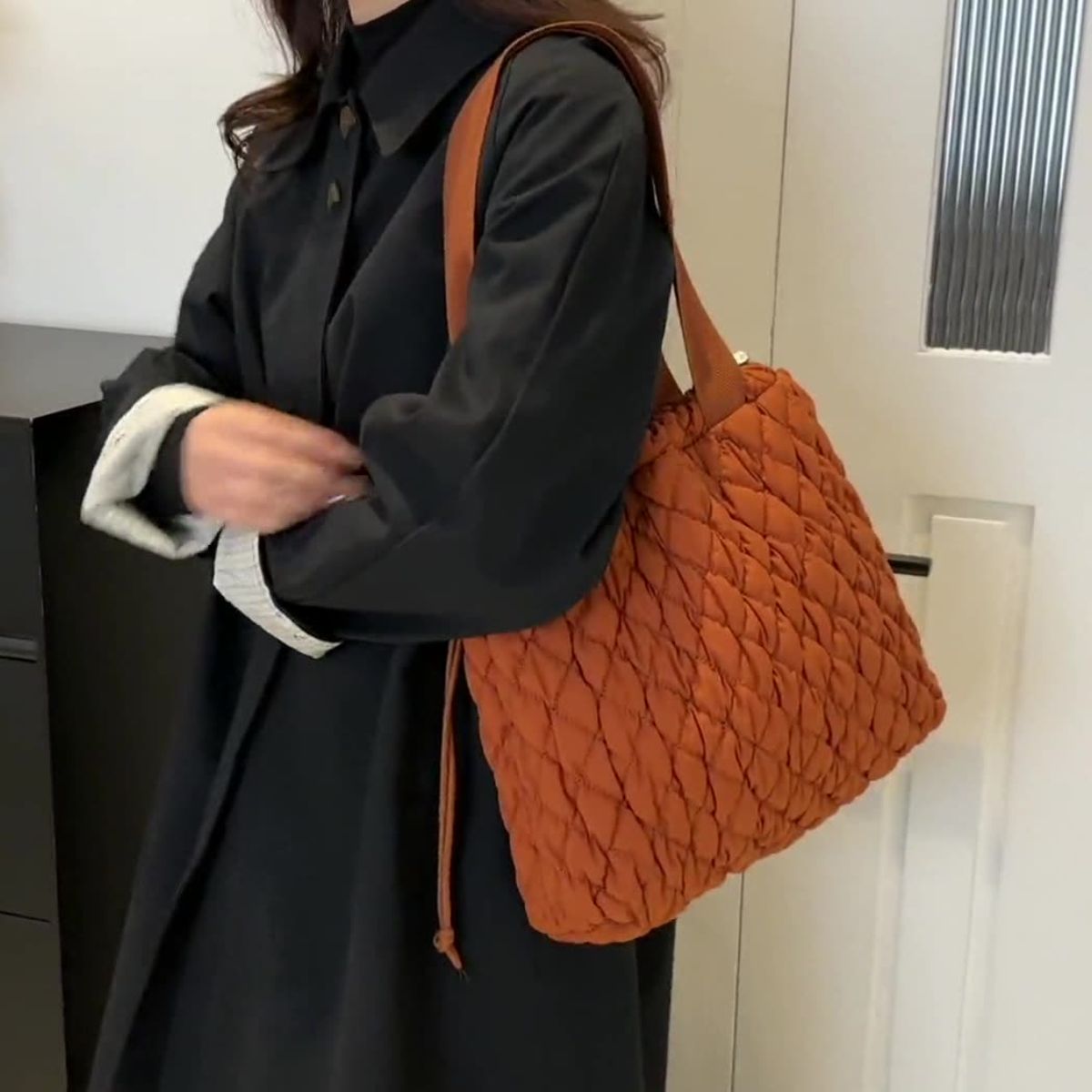 Leila Drawstring Tote Bag | Multiple Colors