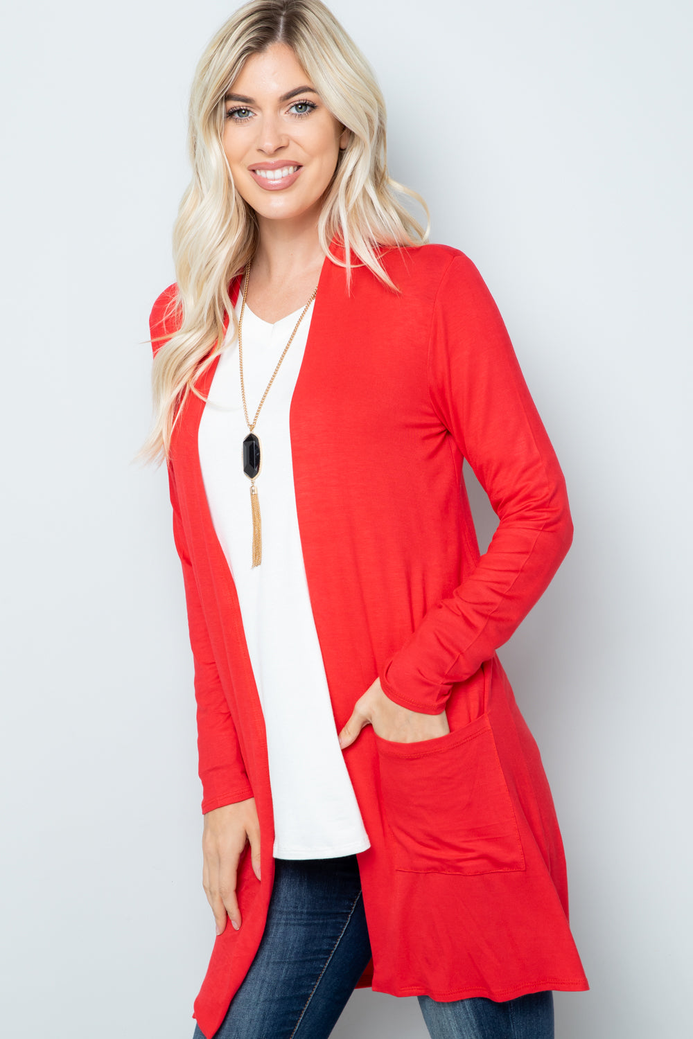 Georgina Open Front Cardigan