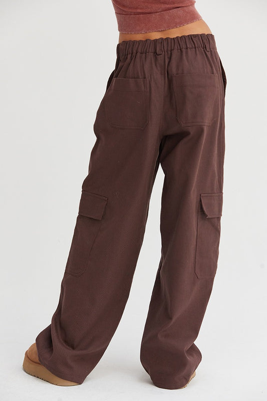 Amara Wide-Leg Cargo Pants