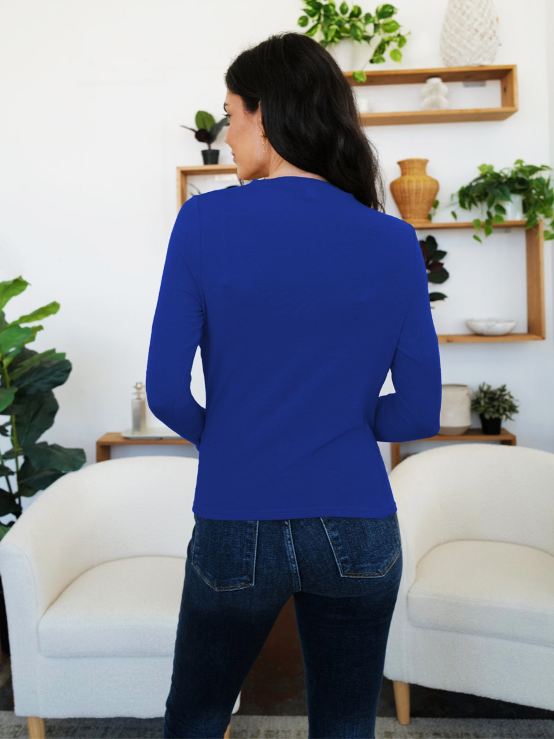 Promise Ruched Long Sleeve Top | Multiple Colors