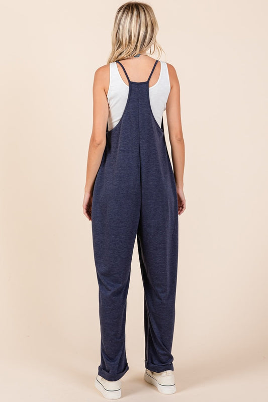 Magdalena Wide Leg Sleeveless Jumpsuit