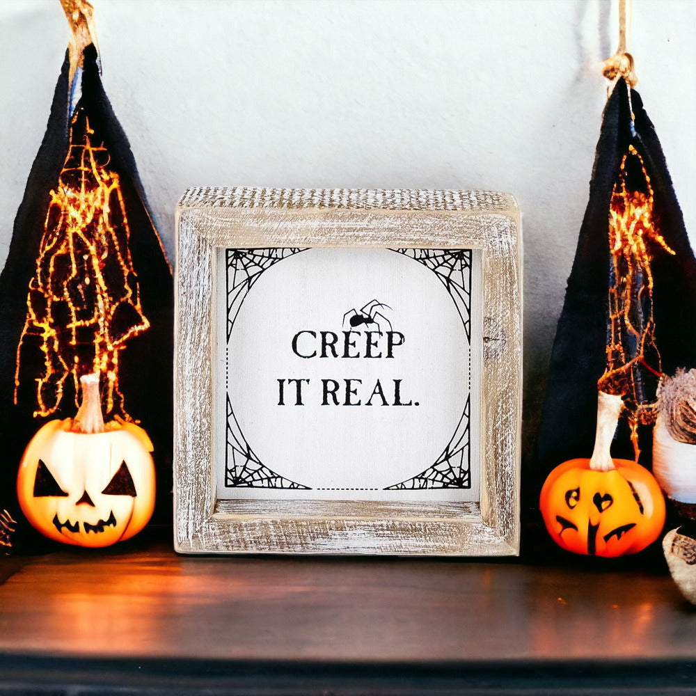 Creep + Autumn Double-Sided Sign
