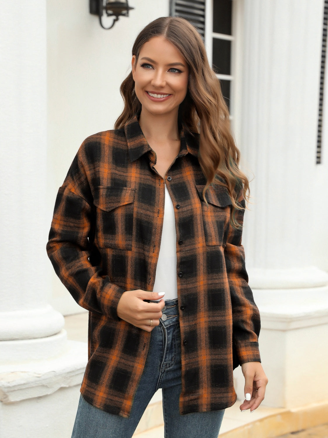 Catalina Plaid Pocketed Top | Multiple Colors