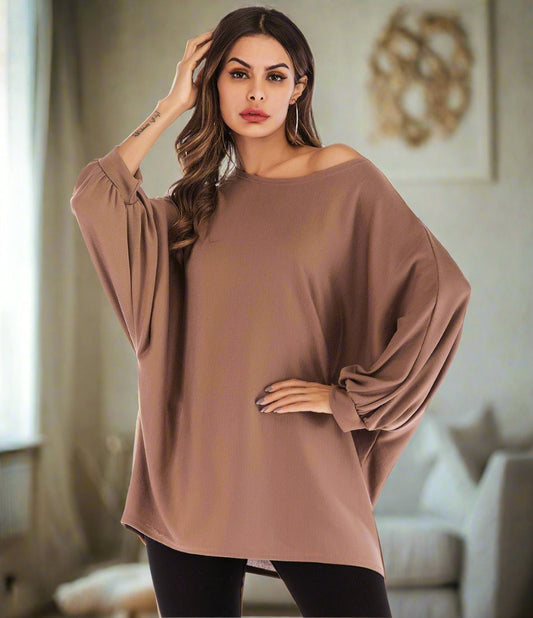 Emmeline Batwing Top