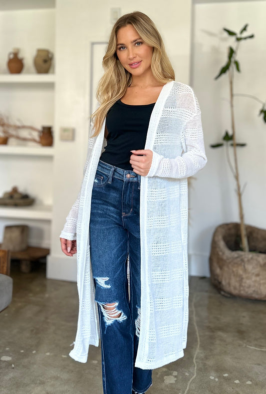 Magnolia Longline Cardigan | Multiple Colors